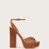 Shoes * | Veronica Beard Fletcher Strappy Suede Sandal Hazelwood