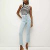 Clothing * | Veronica Beard Carly Kick-Flare Jean | Patch Pockets Get Reel