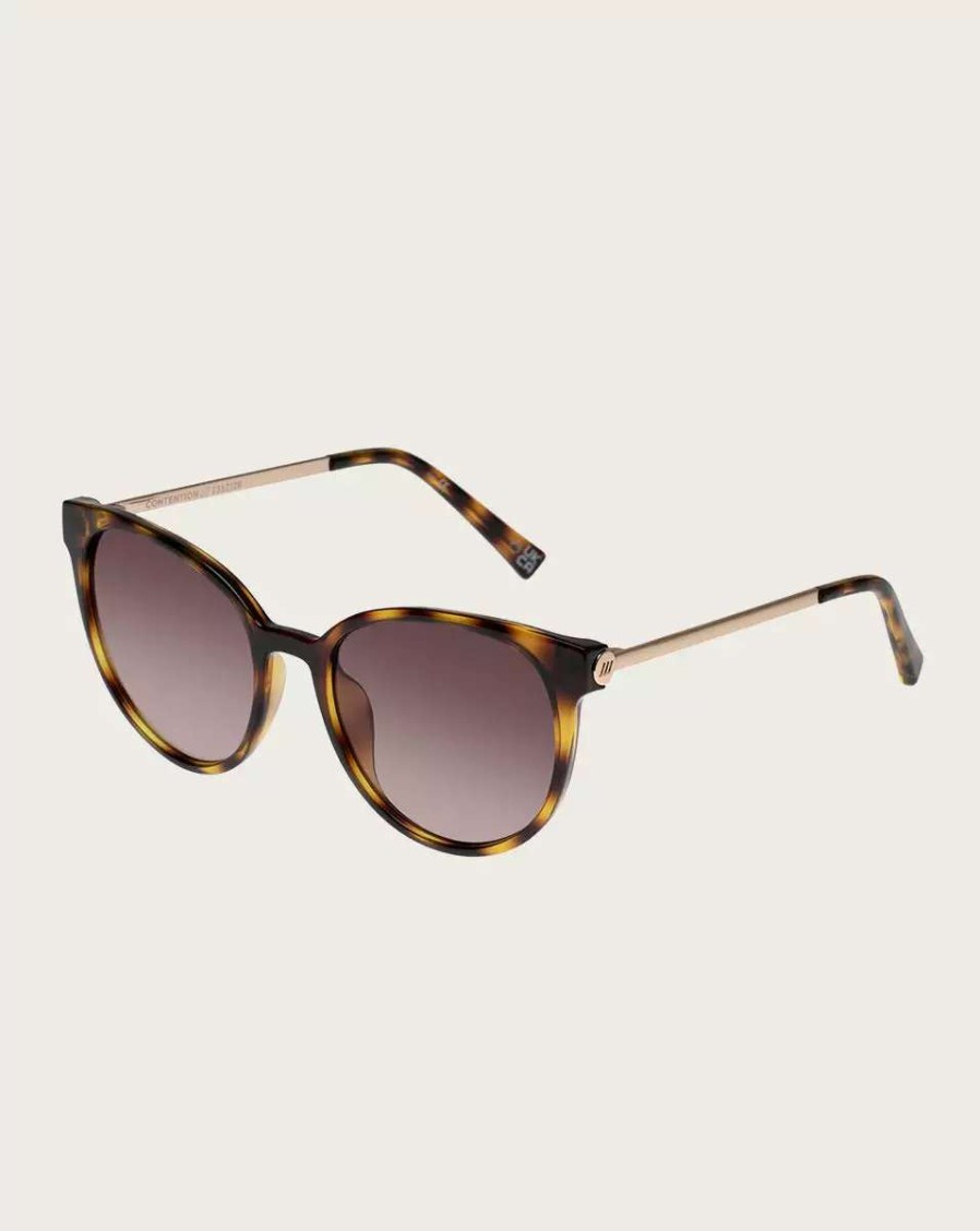 Home & Accessories * | Veronica Beard Oversized Vintage-Inspired Sunglasses Tortoise