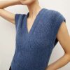 Clothing * | Veronica Beard Arida Knit Vest