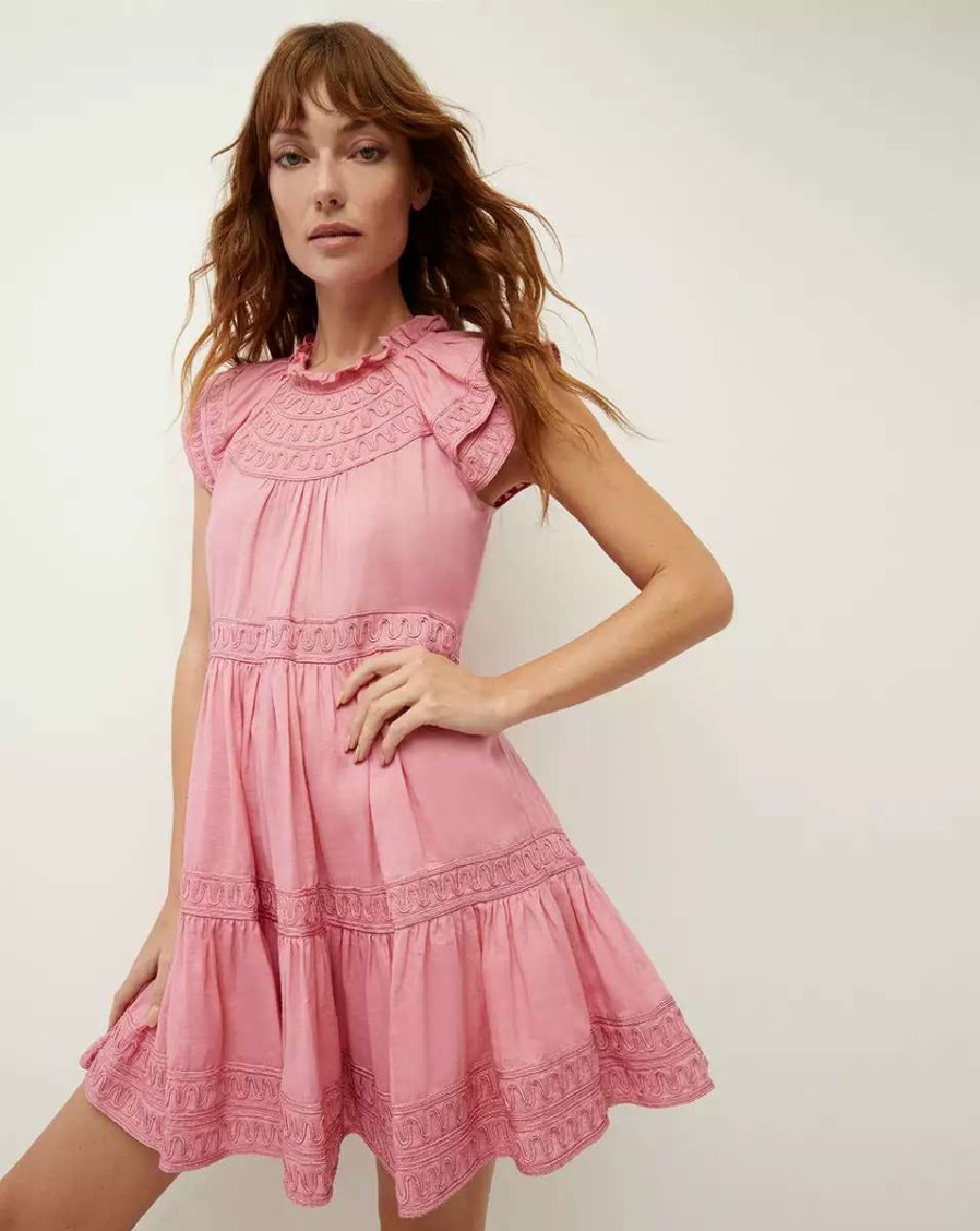 Clothing * | Veronica Beard Keely Tiered Dress