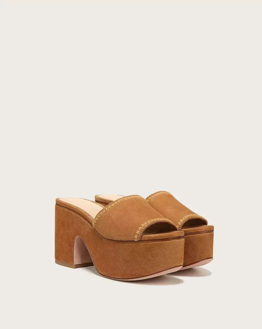 Shoes * | Veronica Beard Dessie Platform Sandal