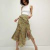 Clothing * | Veronica Beard Eleonora Floral-Print Skirt Multi