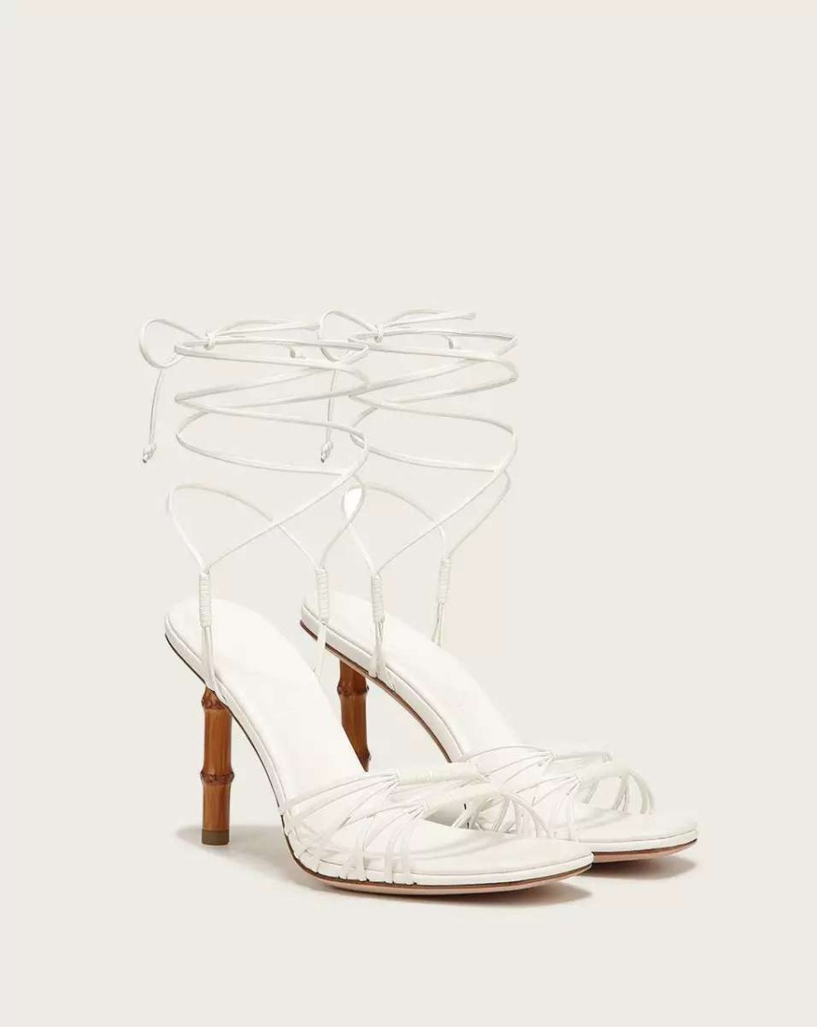 Shoes * | Veronica Beard Cabot Lace-Up Sandal