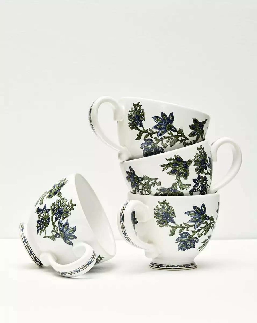 Home & Accessories * | Veronica Beard Floral Coffee/Tea Cup Multi