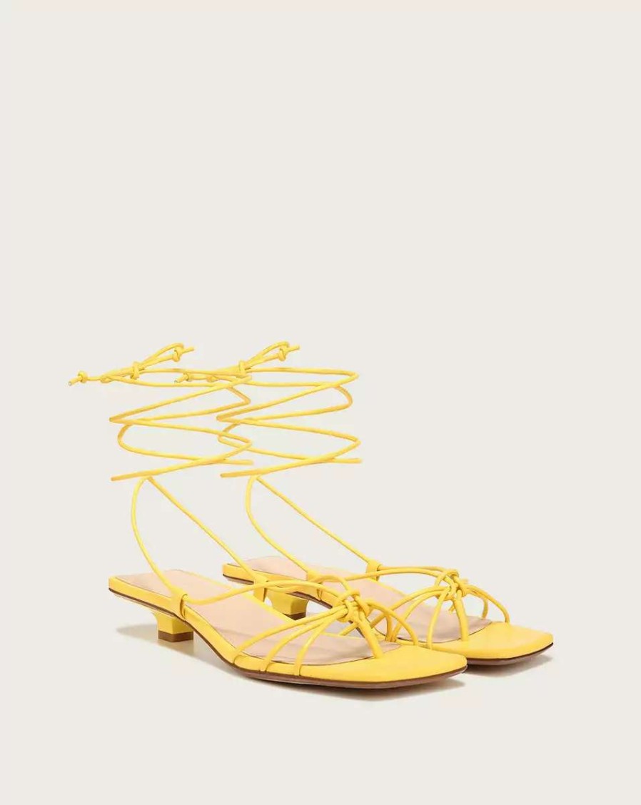 Shoes * | Veronica Beard Foley Tie-Up Sandal