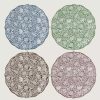 Home & Accessories * | Veronica Beard Bohemian Vine Party Plate (Set Of 4) Multi