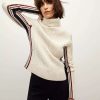 Clothing * | Veronica Beard Maril Lambswool Turtleneck