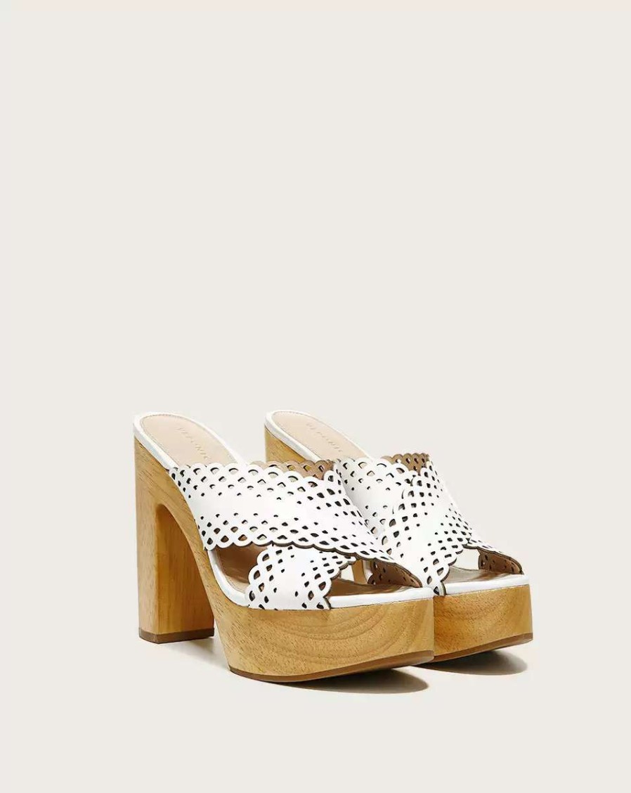 Shoes * | Veronica Beard Gaynor Sandal Coconut