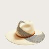 Home & Accessories * | Veronica Beard Geranium Hat Black Multi