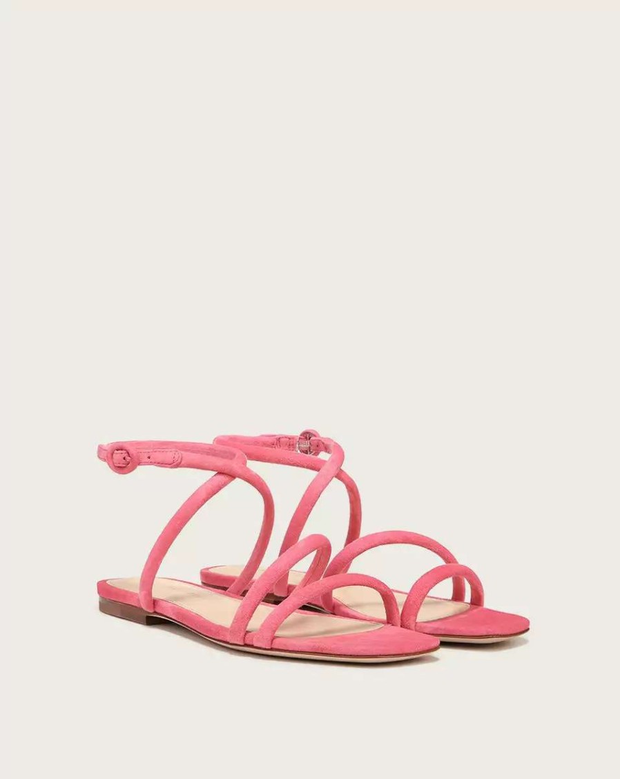 Shoes * | Veronica Beard Macia Sandal Coral