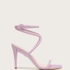 Shoes * | Veronica Beard Marceline Strappy Sandals Purple