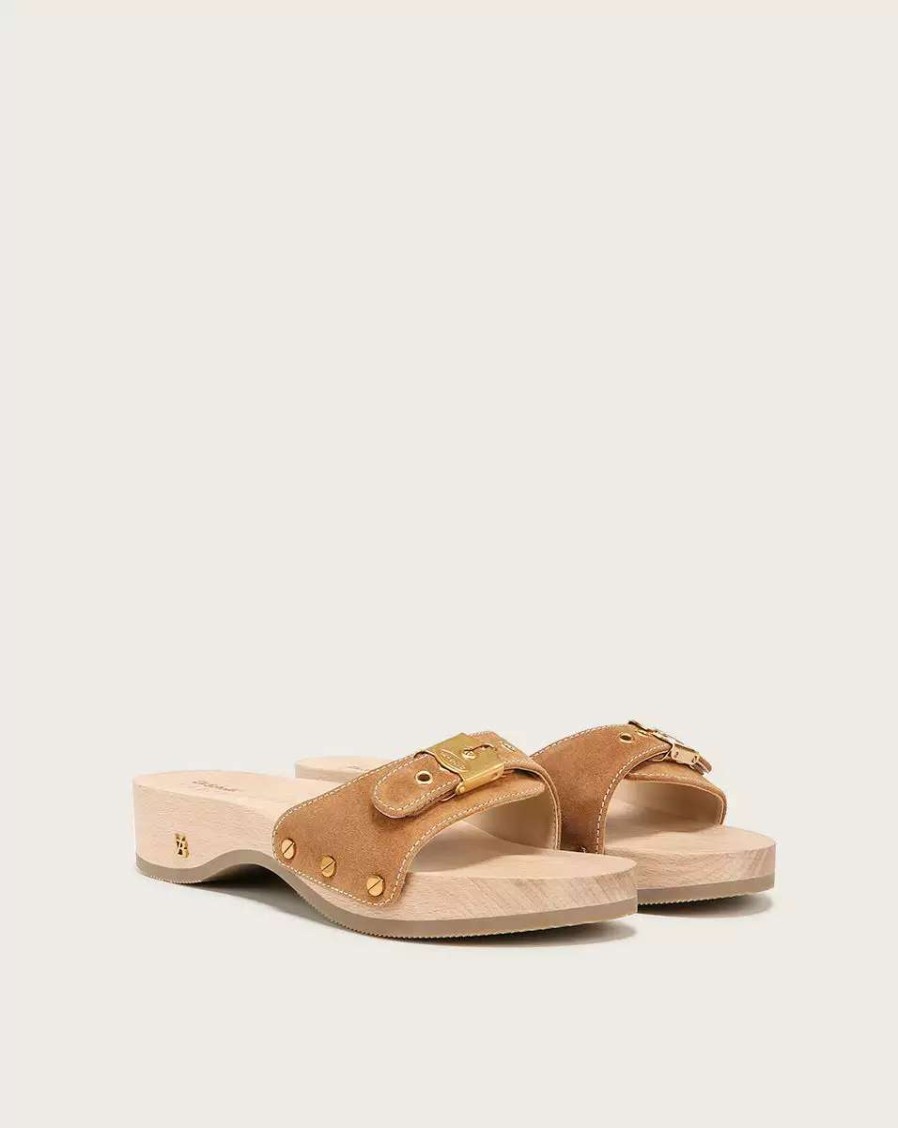 Shoes * | Veronica Beard Original Suede Slide Sandal Hazel Multi