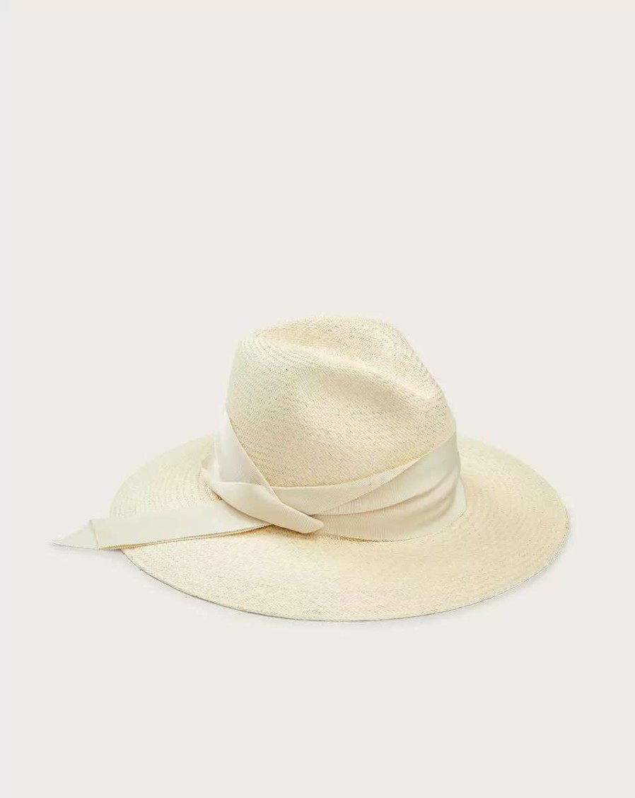 Home & Accessories * | Veronica Beard Gardenia Hat Natural Multi