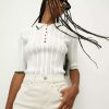 Clothing * | Veronica Beard Soza Polo Top